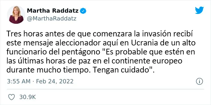 Rusia acaba de invadir Ucrania y la gente se conecta para explicar lo aterrador que es (20 Publicaciones)