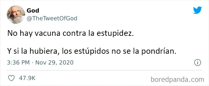 20 Cosas muy salvajes que Dios ha dicho en Twitter