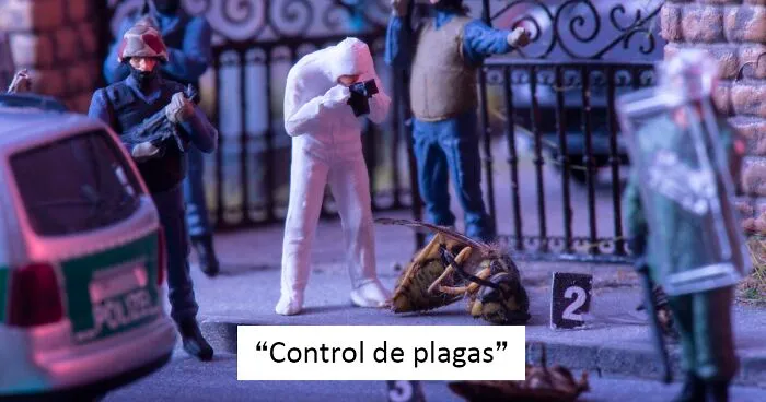 Convierto objetos cotidianos en convincentes mundos en miniatura (15 fotos)