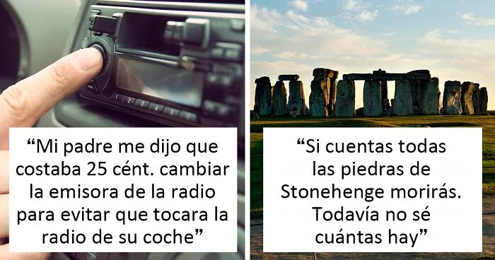 20 Mentiras muy tontas que la gente creía al 100% cuando eran niños