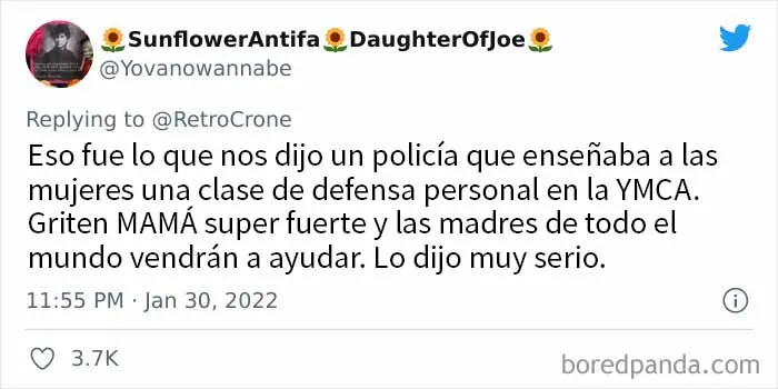 "Camina hacia una mujer mayor y di: '¡Mamá! Un tipo extraño me está acosando'": 20 mujeres comparten consejos para mantenerte a salvo