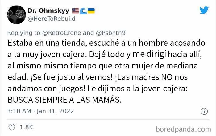 "Camina hacia una mujer mayor y di: '¡Mamá! Un tipo extraño me está acosando'": 20 mujeres comparten consejos para mantenerte a salvo