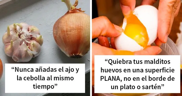 Estos chefs comparten 25 errores comunes en la cocina que debemos evitar