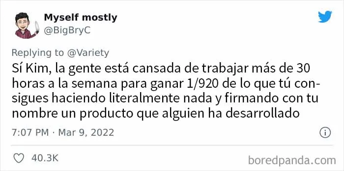 20 Reacciones salvajes en Twitter ante Kim Kardashian diciendo a las mujeres que levanten el trasero y trabajen