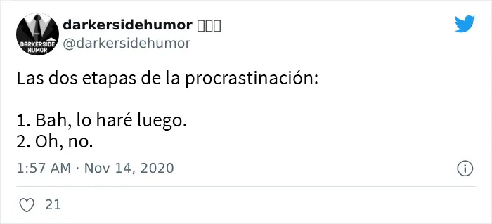 20 Brutales memes de humor negro con los que identificarse, compartidos en la cuenta de Instagram DarkerSideHumor