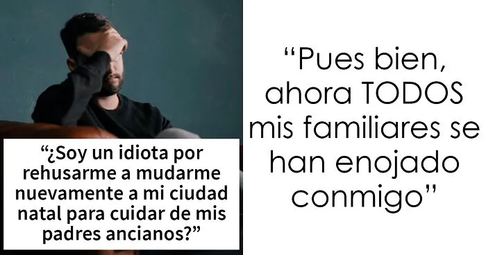 Este hombre gay les dijo a sus padres ancianos que no volvería con ellos debido a los “malos recuerdos” que tenía de su infancia allí, lo que generó un drama familiar