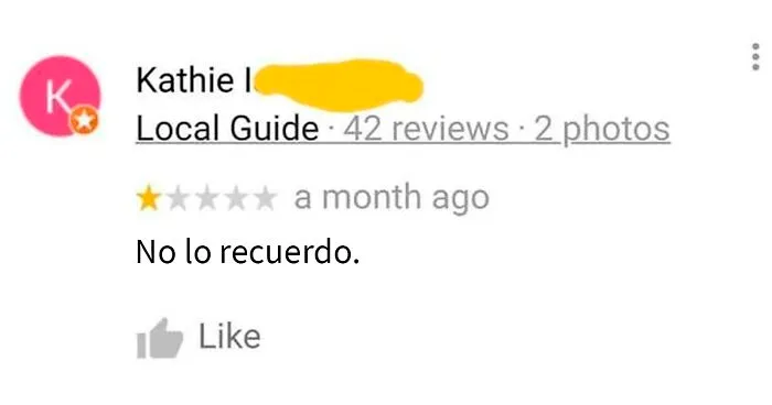 15 Clientes delirantes que dejaron reseñas terribles sobre los restaurantes a los que fueron