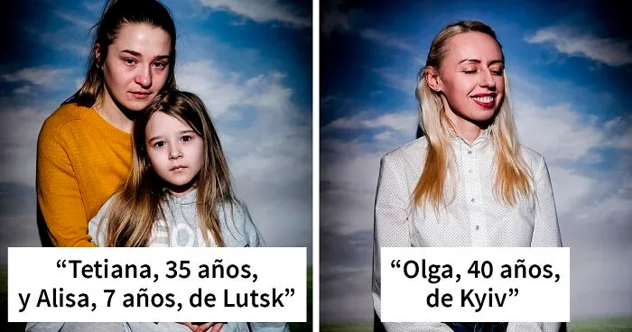 18 Fotografías que muestran la realidad de las niñas y mujeres de Ucrania que escaparon de la guerra a Polonia
