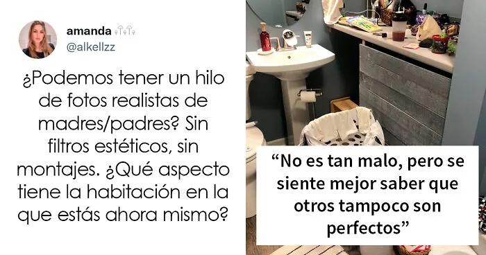 Esta madre pide a otros padres que compartan fotos honestas y sin montajes de sus habitaciones