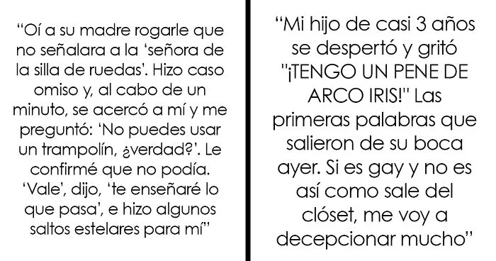20 Padres comparten las cosas más locas que escucharon decir a sus hijos, y uno se pregunta qué pasa por sus pequeñas cabezas