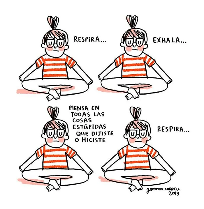 Esta artista con ansiedad y depresión ilustra su vida en divertidos cómics (10 imágenes nuevas)