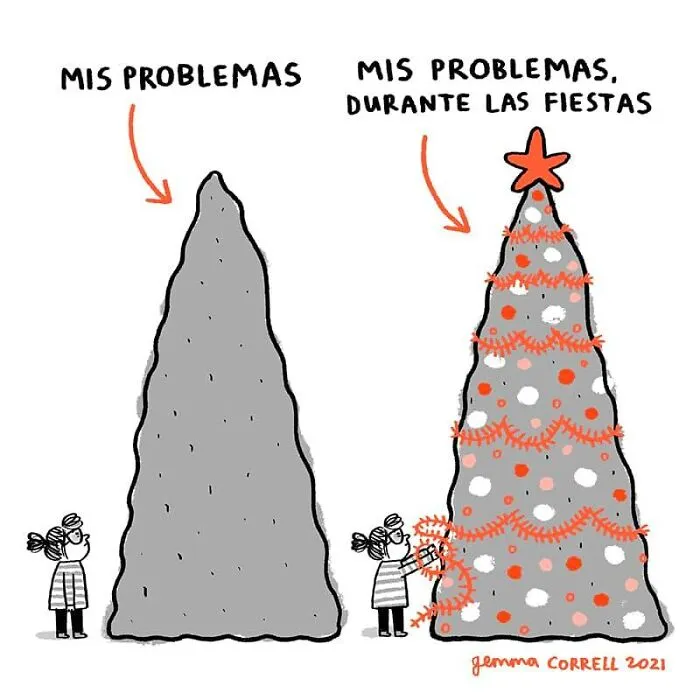 Esta artista con ansiedad y depresión ilustra su vida en divertidos cómics (10 imágenes nuevas)