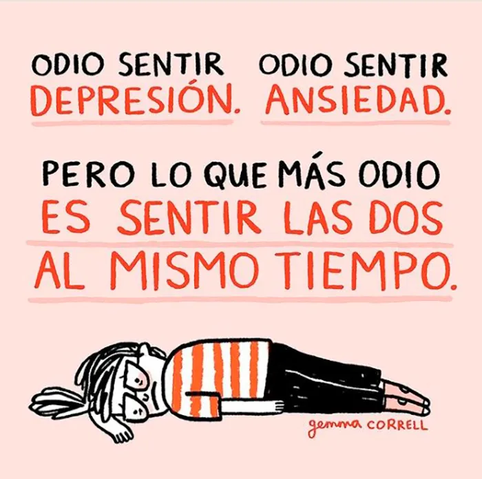 Esta artista con ansiedad y depresión ilustra su vida en divertidos cómics (10 imágenes nuevas)