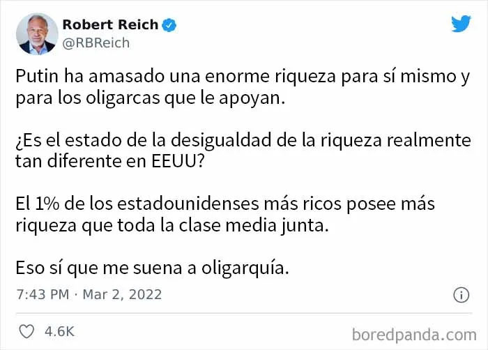 Tenemos a nuestros propios oligarcas