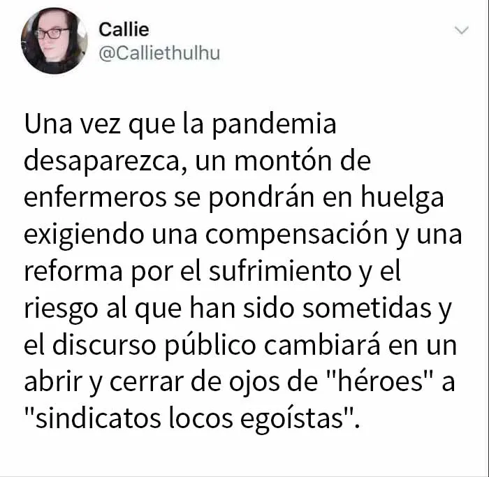 Esto está ocurriendo ahora mismo. Mira como la narrativa cambia en tiempo real