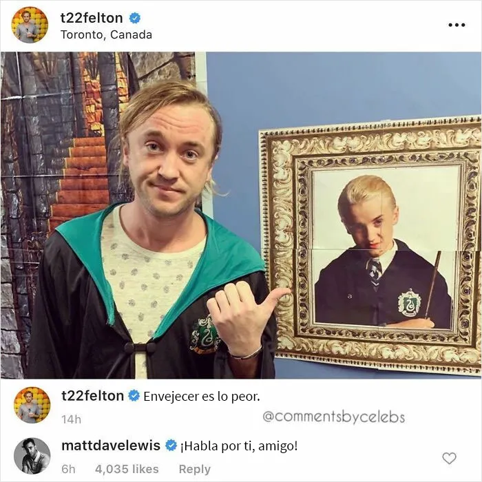 20 De los mejores comentarios que las celebridades han publicado, compartidos en esta cuenta de Instagram