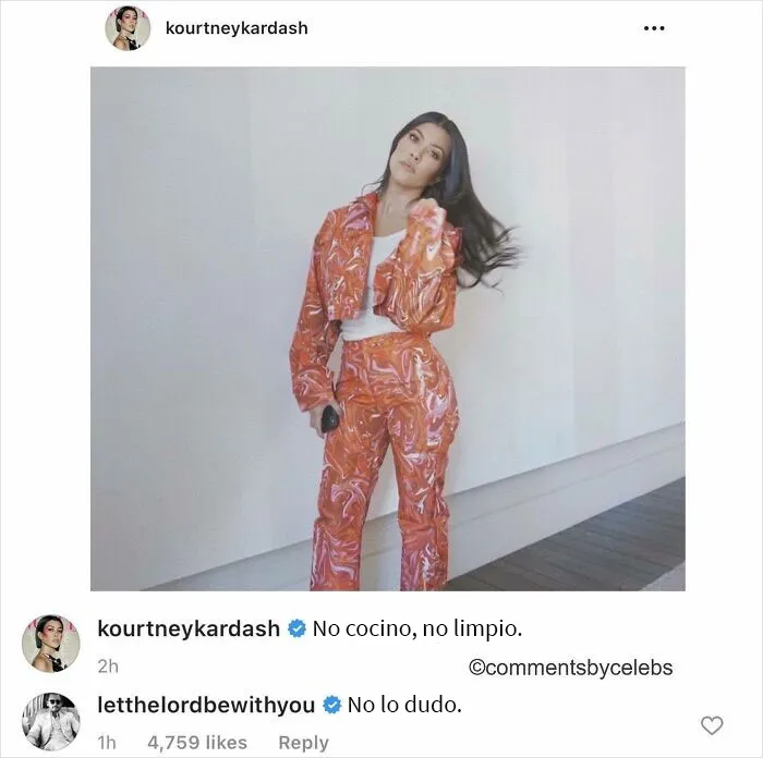 20 De los mejores comentarios que las celebridades han publicado, compartidos en esta cuenta de Instagram