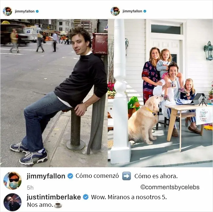 20 De los mejores comentarios que las celebridades han publicado, compartidos en esta cuenta de Instagram