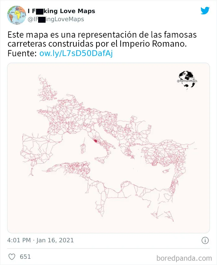 20 Mapas inusuales que cambiarán tu forma de ver el mundo