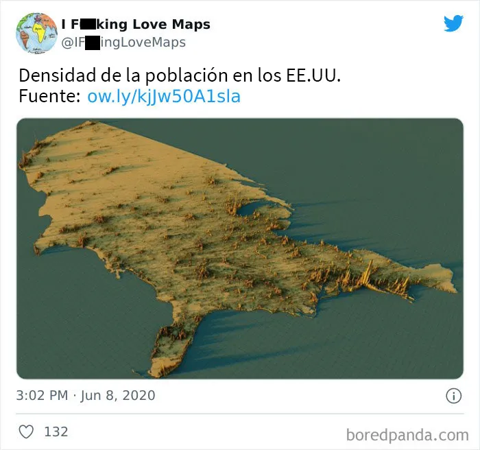 20 Mapas inusuales que cambiarán tu forma de ver el mundo
