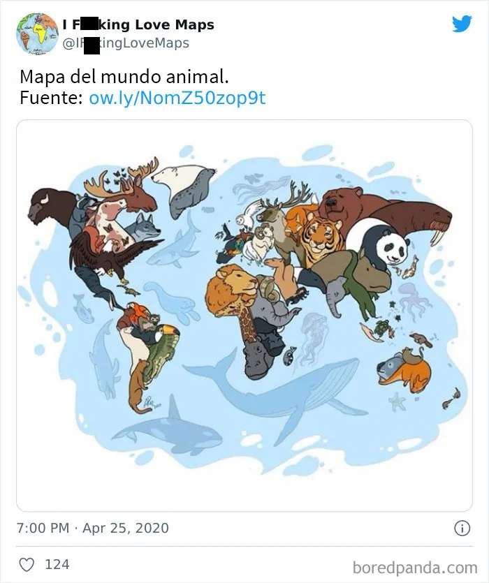 20 Mapas inusuales que cambiarán tu forma de ver el mundo