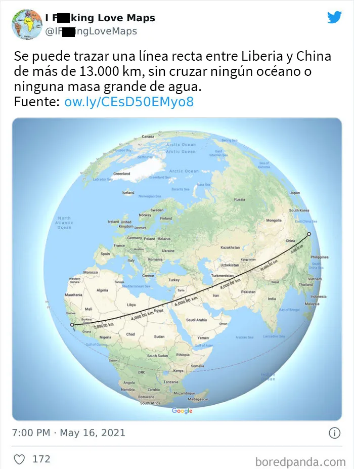 20 Mapas inusuales que cambiarán tu forma de ver el mundo