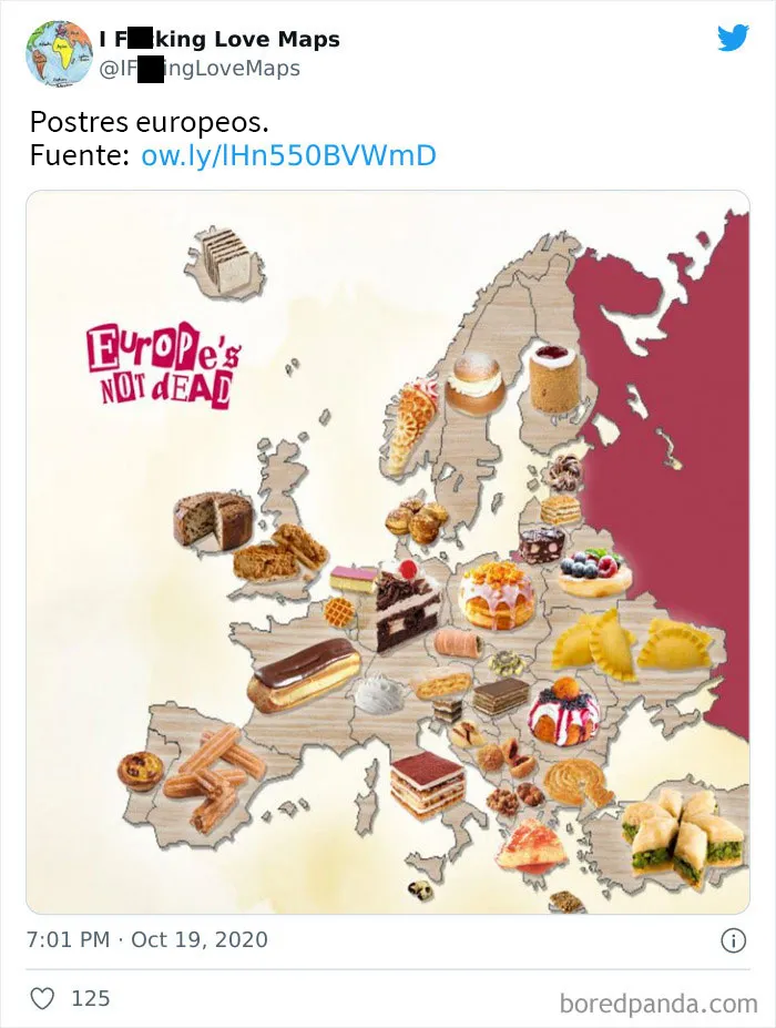 20 Mapas inusuales que cambiarán tu forma de ver el mundo