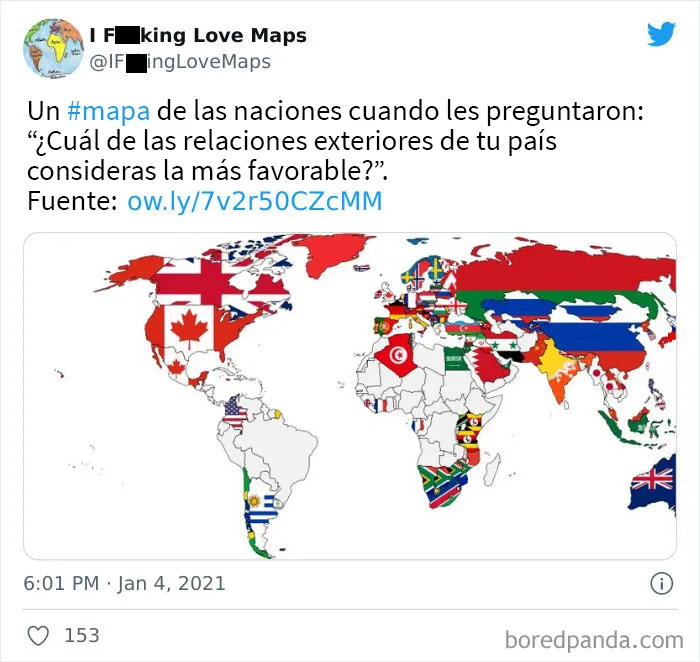 20 Mapas inusuales que cambiarán tu forma de ver el mundo