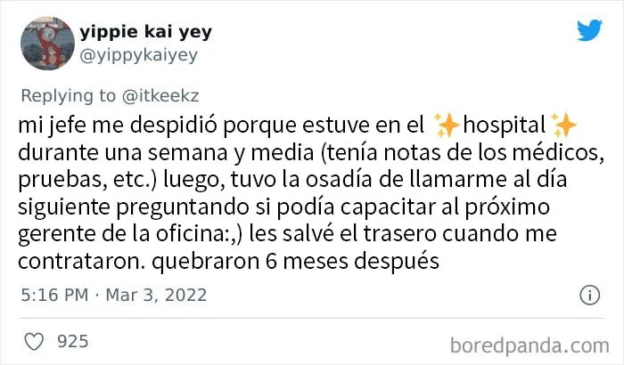 20 Jefes que metieron la pata hasta el fondo tras despedir a empleados o conseguir que renunciaran