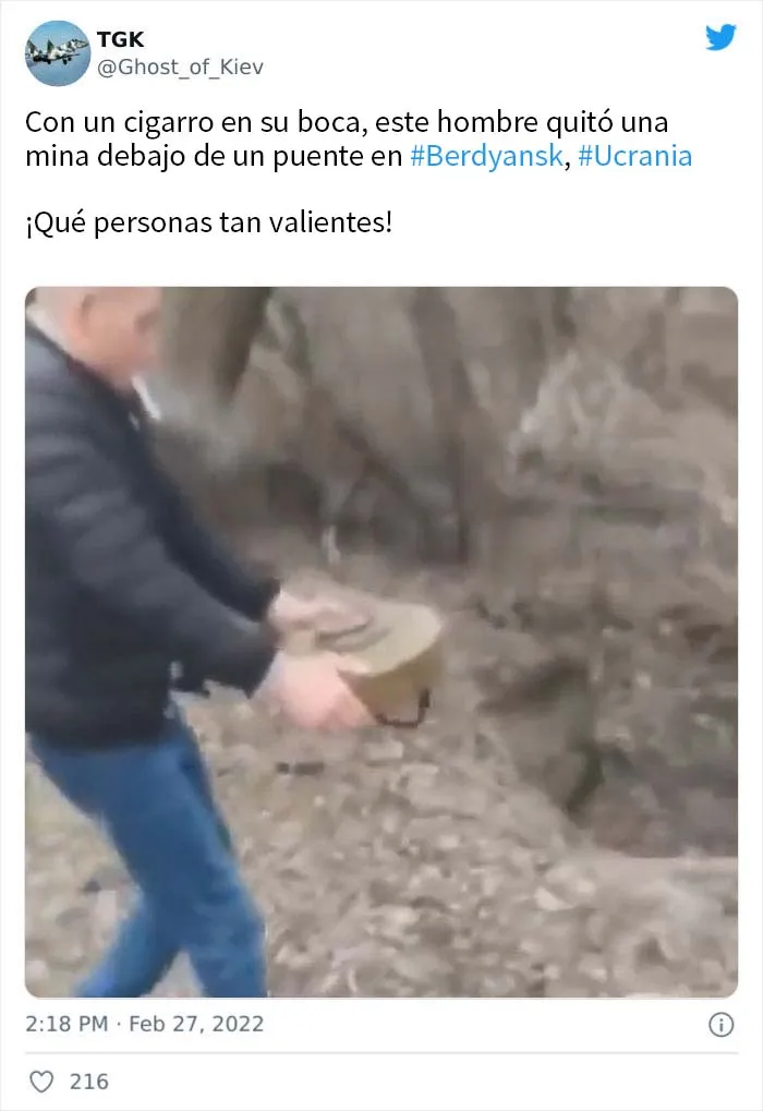 20 Actos de resistencia pequeños aunque elocuentes por parte de ucranianos y gente de todo el mundo contra la guerra en Ucrania
