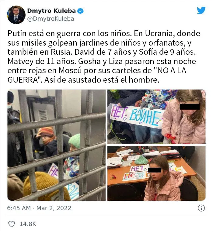20 Actos de resistencia pequeños aunque elocuentes por parte de ucranianos y gente de todo el mundo contra la guerra en Ucrania