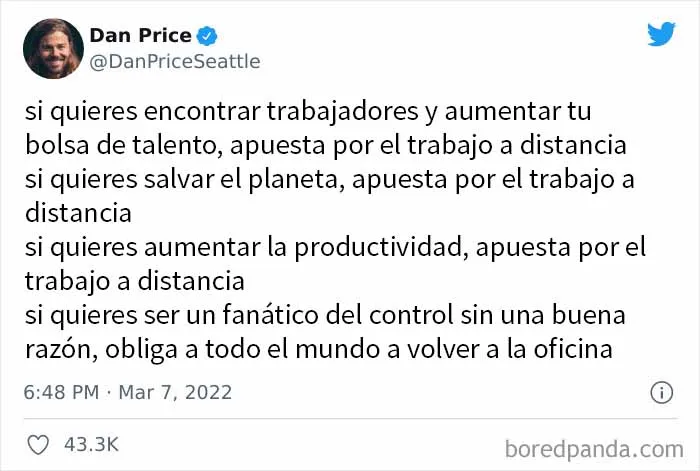 20 Razones reales por las que las empresas no quieren que trabajes desde casa