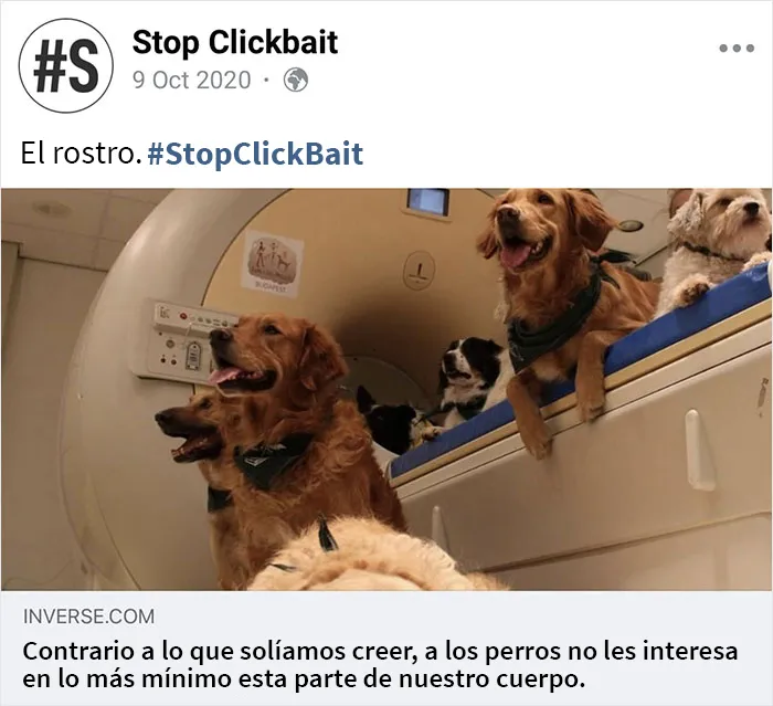 Esta página de Facebook resume aquellos artículos que buscan captar visitas en una sola oración, y aquí les traemos 20 de ellos (Nuevas fotos)