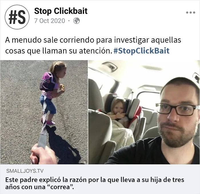 Esta página de Facebook resume aquellos artículos que buscan captar visitas en una sola oración, y aquí les traemos 20 de ellos (Nuevas fotos)