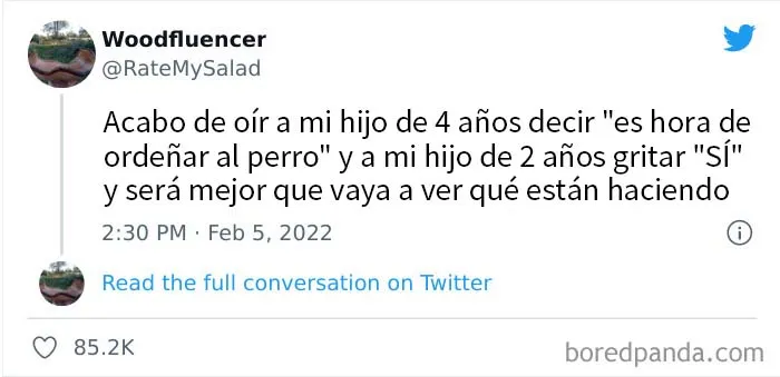 20 De los mejores tuits de padres del mes de Febrero