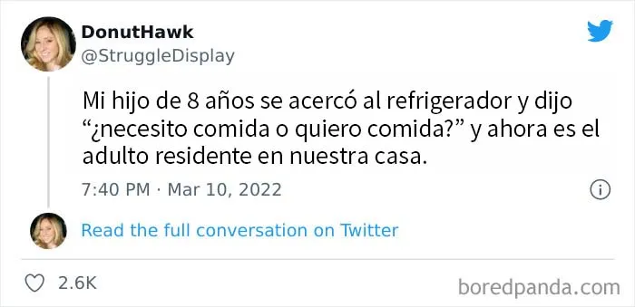 20 De los mejores tuits de padres del mes de Marzo