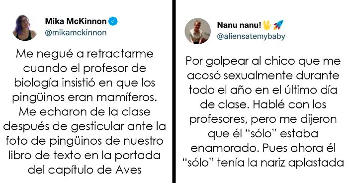 20 Razones ridículas por las que castigaron a niños en la escuela, compartidas en Twitter
