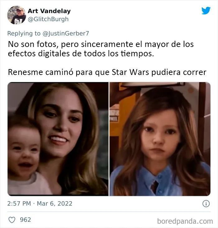 20 Ridículos fallos de photoshop en las películas, compartidos en un hilo viral de Twitter