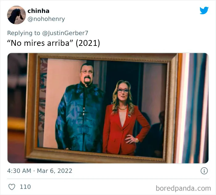 20 Ridículos fallos de photoshop en las películas, compartidos en un hilo viral de Twitter