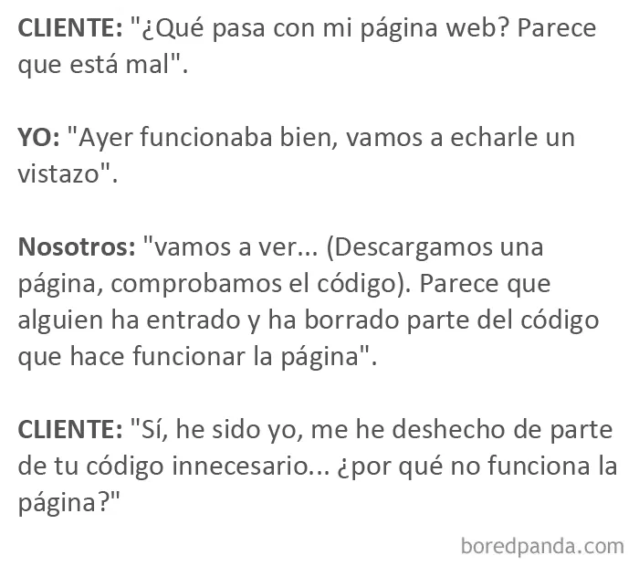 ¿Alguna vez te ha pasado esto?