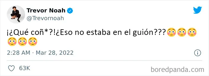 Así reaccionó la gente cuando Will Smith abofeteó a Chris Rock durante la transmisión en vivo de los Oscars (20 Publicaciones)