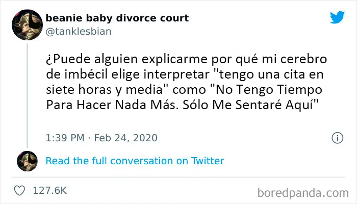 20 Memes que quizá deberían discutirse con un terapeuta, compartidos en esta cuenta de Instagram
