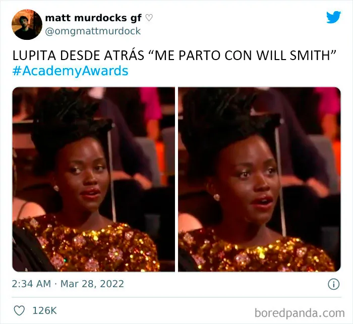 Así reaccionó la gente cuando Will Smith abofeteó a Chris Rock durante la transmisión en vivo de los Oscars (20 Publicaciones)