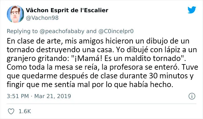 20 Razones ridículas por las que castigaron a niños en la escuela, compartidas en Twitter