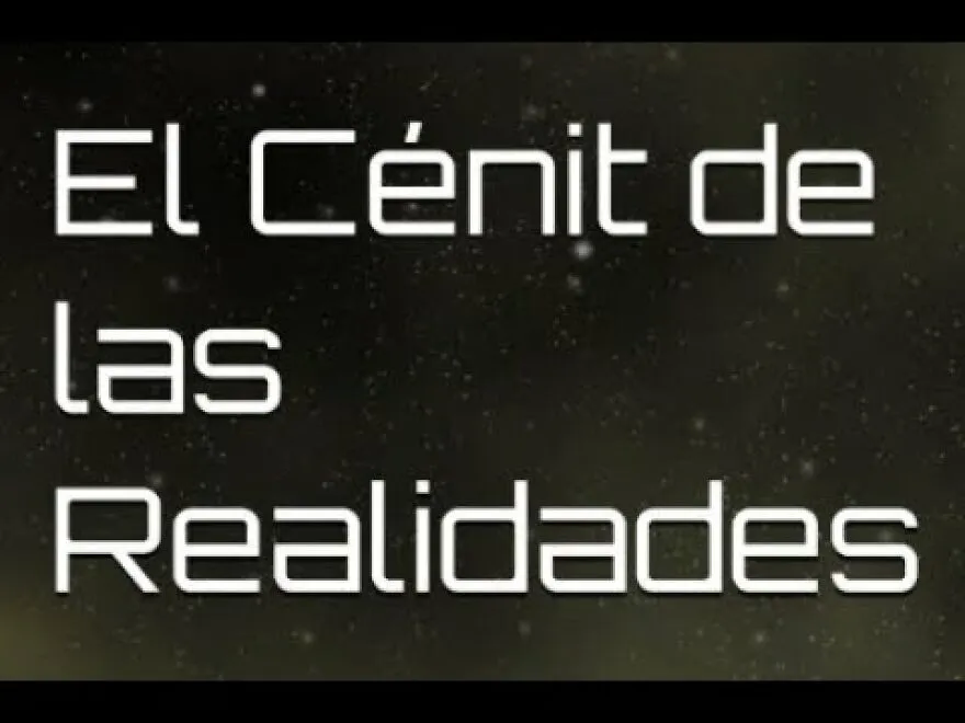 Novela El Cénit De Las Realidades