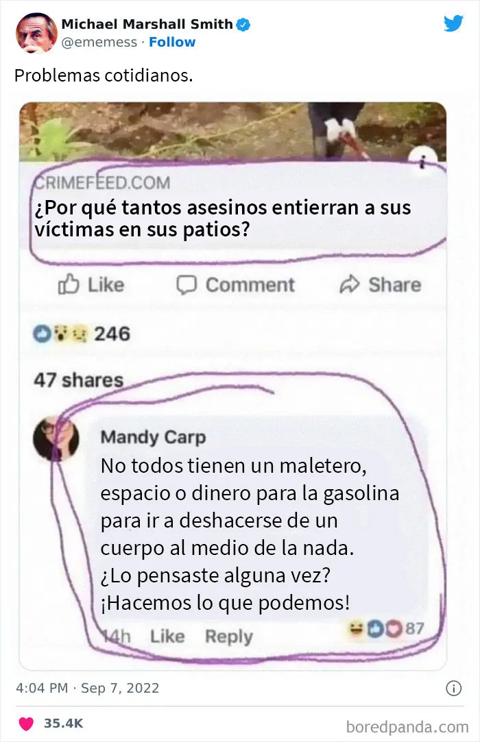 20 Imágenes incómodas y cautivadoras a la vez de esta cuenta de Twitter que solo publica cosas espeluznantes