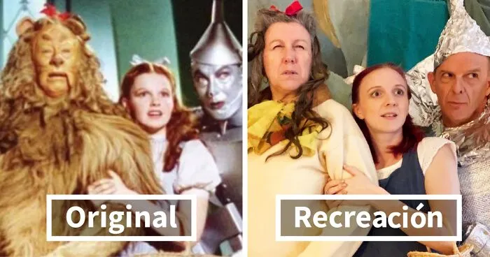 Somos una pareja de frikis y pasamos el confinamiento recreando escenas de cine y tv