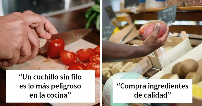 Mejora tus habilidades en la cocina con estos 25 secretos de chefs profesionales