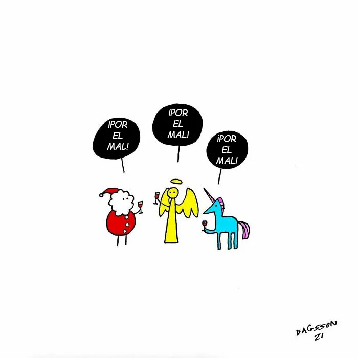 Este dibujante islandés muestra su sombrío sentido del humor en estos 10 cómics (nuevas imágenes)