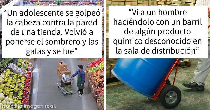 20 Empleados de vigilancia cuentan lo peor que han visto en cámaras de seguridad